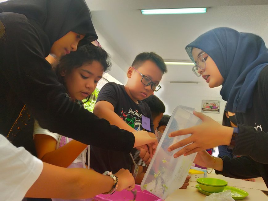 Siswa SD Pembangunan Jaya Sidoarjo Ikuti Food Heroes Class