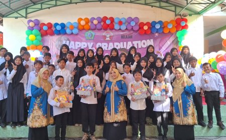 Kegiatan wisuda  Kelas 6 SDN Pucanganom Tahun Ajaran 2023-2024