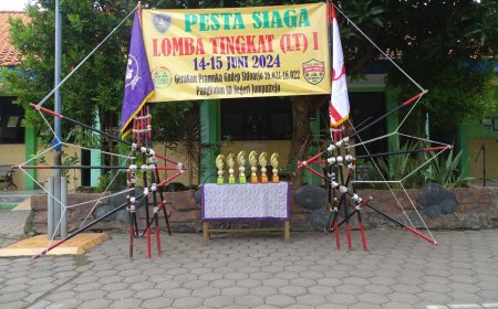 Pesta Siaga dan Lomba Tingkat (LT) I SDN Jumputrejo Kecamatan Sukodono Kabupaten Sidoarjo 14-15 Juni 2024