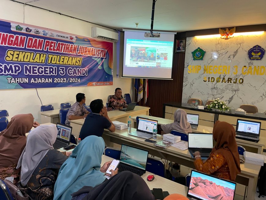 GURU SDN CANDI MENGIKUTI AKSELERASI DIGITALISASI PENDIDIKAN