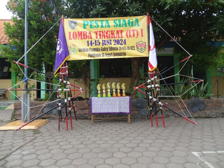 Pesta Siaga dan Lomba Tingkat (LT) I SDN Jumputrejo Kecamatan Sukodono Kabupaten Sidoarjo 14-15 Juni 2024