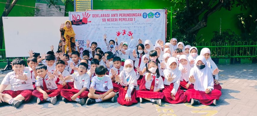 DEKLARASI ANTI BULLYING DI SD NEGERI PEPELEGI 1