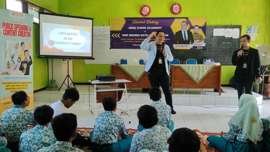 SMPN SATU ATAP JABON "Publik Speaking & Content Creator" 2024