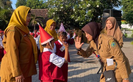 Memulai Petualangan Baru: Pengalaman Hari Pertama MPLS SD Negeri Lebo Sidoarjo"