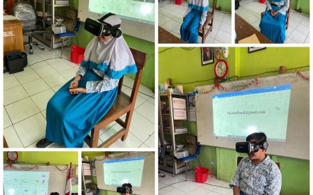 Pembelajaran Menarik, Memanfaatkan Teknologi VAR dan Aplikasi Canva Siswa-Siswi Kelas 6 SDN JUMPUTREJO Kec. Sudokono Kab. Sidoarjo