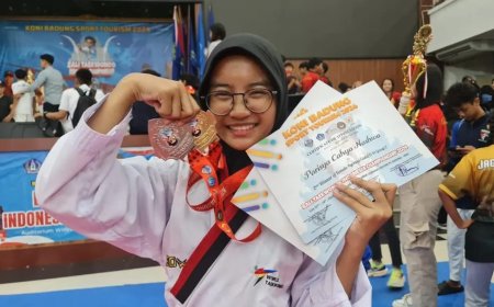 Sejarah Baru! Santri SMP DAFI Pesantren Al Quran Science Raih Podium Kejurnas Taekwondo 2024
