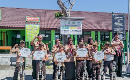 Selamat tim SIAGA SDN KLOPOSEPULUH 2 Juara I tim Putra dan Putri tingkat Kec. Sukodono