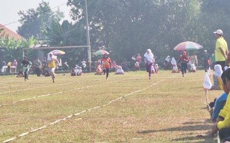 SDN KREMBUNG 1 BORONG GELAR JUARA LOMBA ATLETIK TINGKAT SD/MI KECAMATAN KREMBUNG