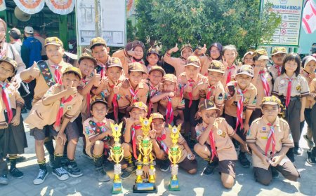 SDN Katerungan Sang Juara Pesta Siaga