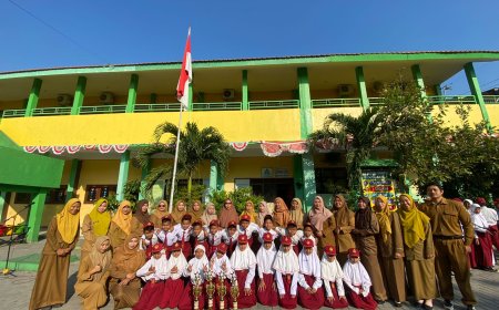 Pramuka Penggalang dan Siaga SDN Sumput dalam Kegiatan Lomba