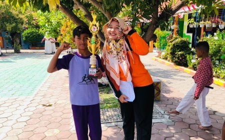 JUARA LOMBA ATLENTIK LOMPAT JAUH HUT RI KE 79 ANTAR SEKOLAH KEC.CANDI SDN BALONGGABUS   MERAIH PERINGKAT 4  TAHUN AJARAN 2024