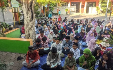 Memperkuat Karakter Religius di Sekolah Dasar melalui Istighosah setiap jumat legi di SDN  Tulangan 1