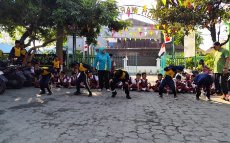 SEMARAK MEMPERINGATI HARI KEMERDEKAAN RI KE 79 SDN WARU 1