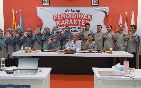 Wujudkan Integritas Karakter Santri, SMP DAFI Pesantren Al Quran Science Gelar Workshop Pendidikan Lintas Generasi