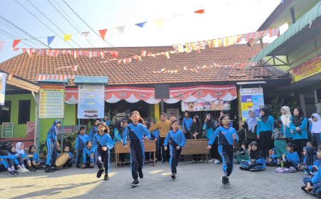 SEMARAK PERAYAAN HUT RI KE - 79 DI SDN SRUNI 1 GEDANGAN SIDOARJO