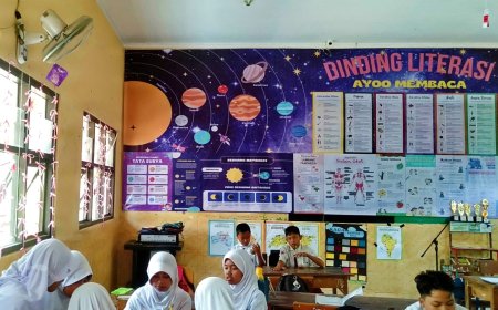 Peringatan HUT RI, SDN Pranti Gelar Lomba Menghias Kelas