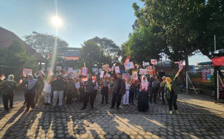 Peringatan hari kemerdekaan Republik Indonesia  yang ke-79 di SDN Watutulis 1