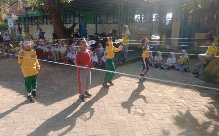 Kemeriahan memperingati  HUT Kemerdekaan RI ke 79 di SDN Suwaluh 1