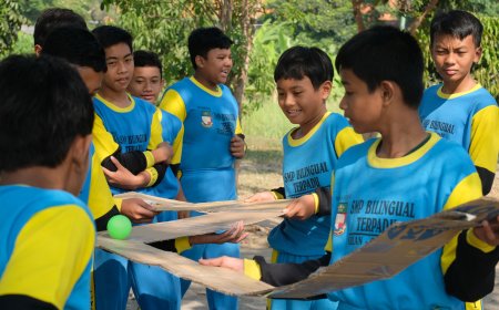 Semarak Lomba 17 Agustus 2024 di SMP Bilingual Terpadu 2