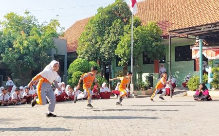 Semarak Lomba HUT Kemerdekaan RI ke-79 Tahun di SD NEGERI SEMAMPIR 1