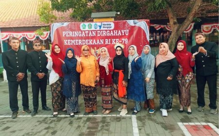 Bersatu dalam Kebhinekaan: SDN Pabean 2 Gelar Pawai dan Lomba Meriah untuk Rayakan HUT RI ke-79