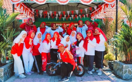 SEMARAK KEMERDEKAAN HUT RI KE 79 TH, di SDN KEBOANANOM GEDANGAN SIDOARJO