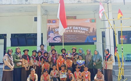 SDI Bumi Damai Prambon Gelar Lomba Tingkat 1 Pramuka yang dilaksanakan pada 24-25 Agustus 2024