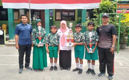 SDN Wedi Borong Kemenangan di Lomba PORSENI Kecamatan Gedangan