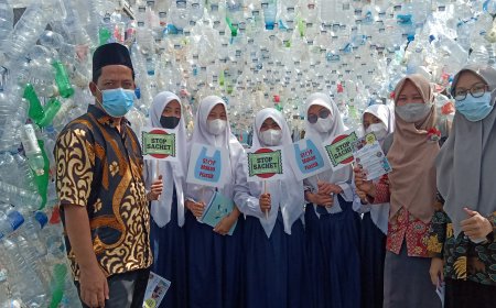 SISWA SMP ISLAM TANWIRUL AFKAR KUNJUNGI PAMERAN BRANTAS #Brantasxoxo