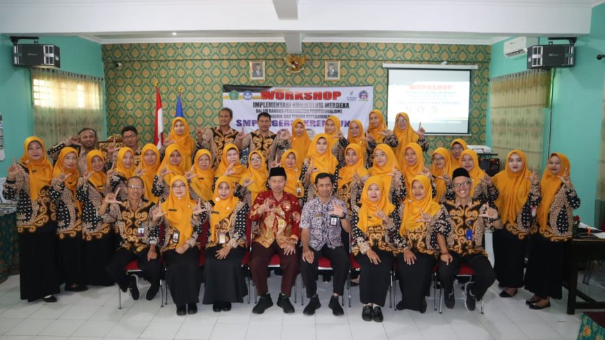 Workshop Implementasi Kurikulum Merdeka meningkatkan profesionalisme