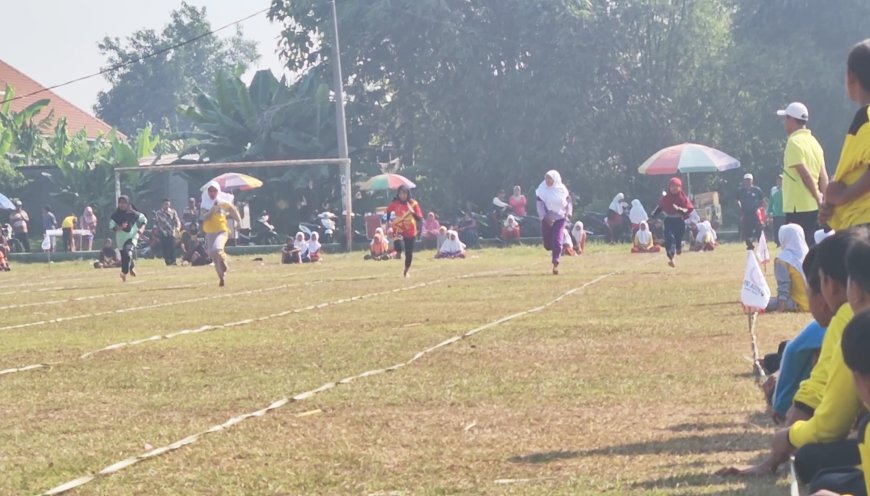 SDN KREMBUNG 1 BORONG GELAR JUARA LOMBA ATLETIK TINGKAT SD/MI KECAMATAN KREMBUNG