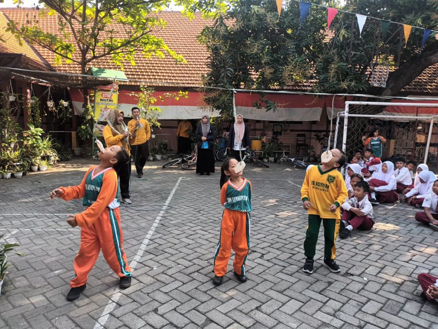 MEMERIAHKAN HARI KEMERDEKAAN INDONESIA KE -79 SDN LEMAHPUTRO 1 SIDOARJO