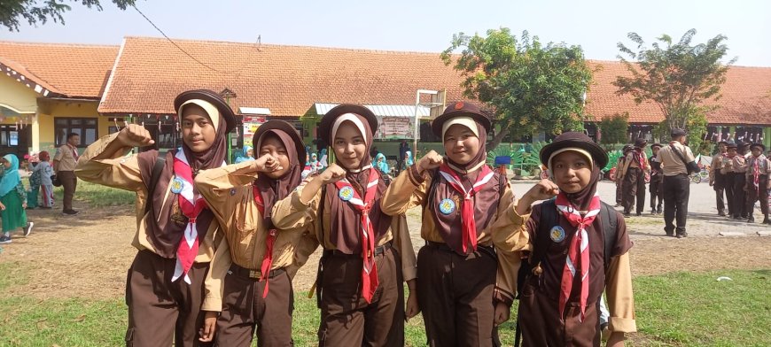 Kegiatan Lomba Rally Pramuka di SDN Gamping 2