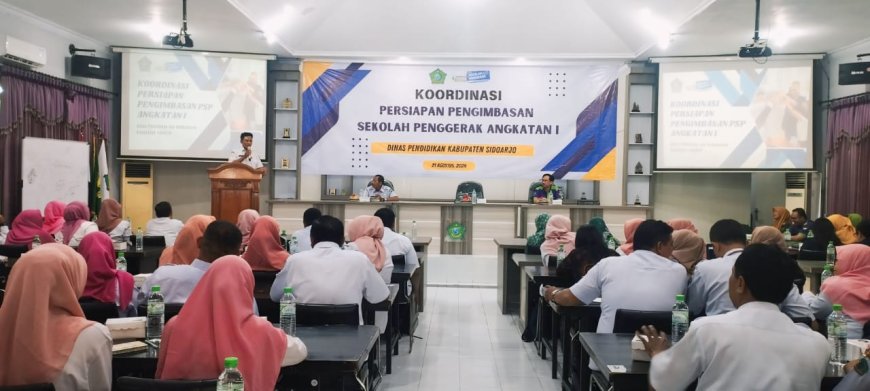 KOORDINASI PERSIAPAN PENGIMBASAN SEKOLAH PENGGERAK ANGKATAN 1