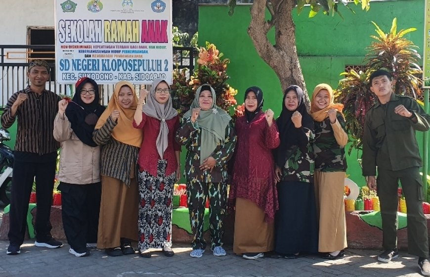 Kemeriahan HUT RI ke-79 di SDN Kloposepuluh 2: Perayaan Meriah dengan Beragam Perlombaan