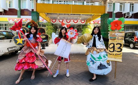 KESERUAN AGUSTUSAN  BERSAMA TRAFOUR (SMP KRISTEN PETRA 4)