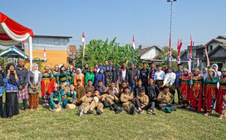 SEMARAK PERINGATAN DIRGAHAYU INDONESIA DI SMPN 1 GEDANGAN