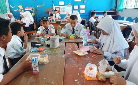 Membangun Gizi Seimbang Peserta Didik SMP Negeri 1 Wonoayu dengan Pembiasaan Sarapan Pagi Bersama Setiap Hari Selasa