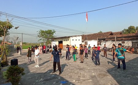 Aktivitas Fisik SMPIT Utsman Bin Affan: Manfaat Senam Pagi Sebagai Kunci Kesehatan Jasmani