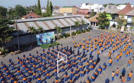 SMP Al Muslim Sidoarjo Gelar Aksi Bergizi