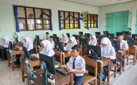 SMP Negeri 3 Candi Turut Sukseskan ANBK 2024