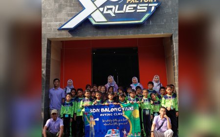 Penguatan Life Skill Siswa SDN Balongtani melalui Kunjungan Industri Gery X-Quest
