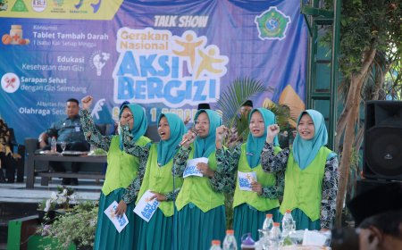 GERAKAN NASIONAL AKSI BERGIZI DI SMPN 1 GEDANGAN