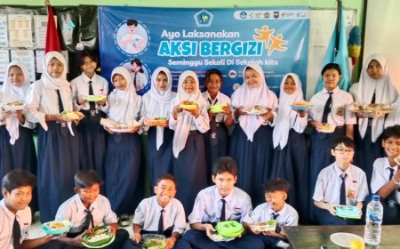 Gerakan Aksi Bergizi di SMP Yos Sudarso Sidoarjo: Meningkatkan Kesadaran Gizi di Kalangan Pelajar