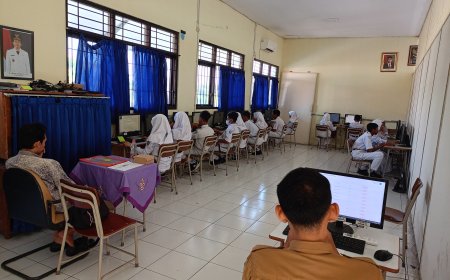 Spenduran Sukses Gelar ANBK 2024