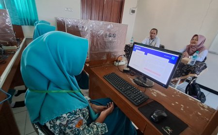 SMP Negeri 1 Jabon, Sukses laksanakan ANBK hari pertama!