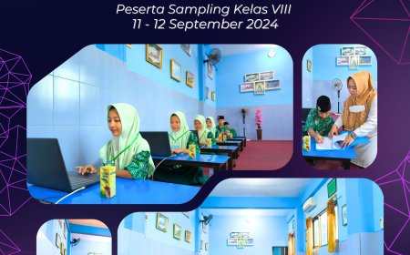 Pelaksanaan ANBK SMP WAHID HASYIM 8 Waru berjalan lancar