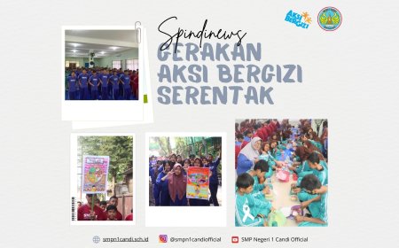 Gerakan Aksi Bergizi Spindi: Gizi Optimal, Prestasi Maksimal!