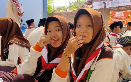 Gerakan Aksi Bergizi di SMP Islam Al-Chusnaini