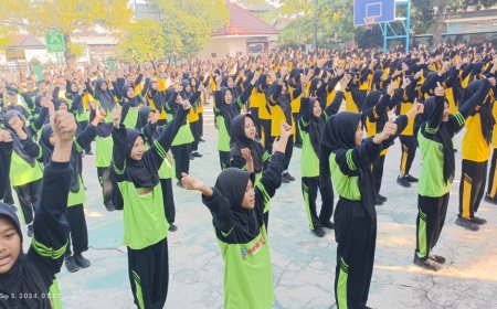 Gerakan Aksi Bergizi Serentak SMP Negeri 1 Krembung Wujudkan Peserta Didik Sehat